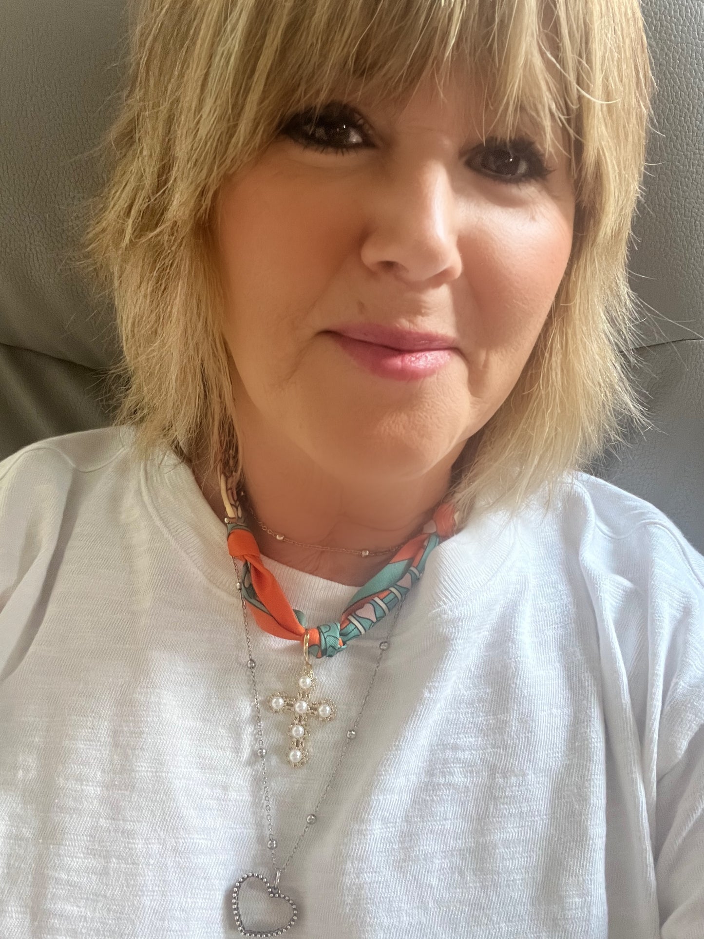 Palmas Scarf Necklace
