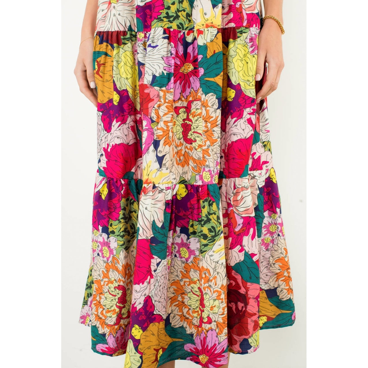 The Isla Tiered Maxi Dress