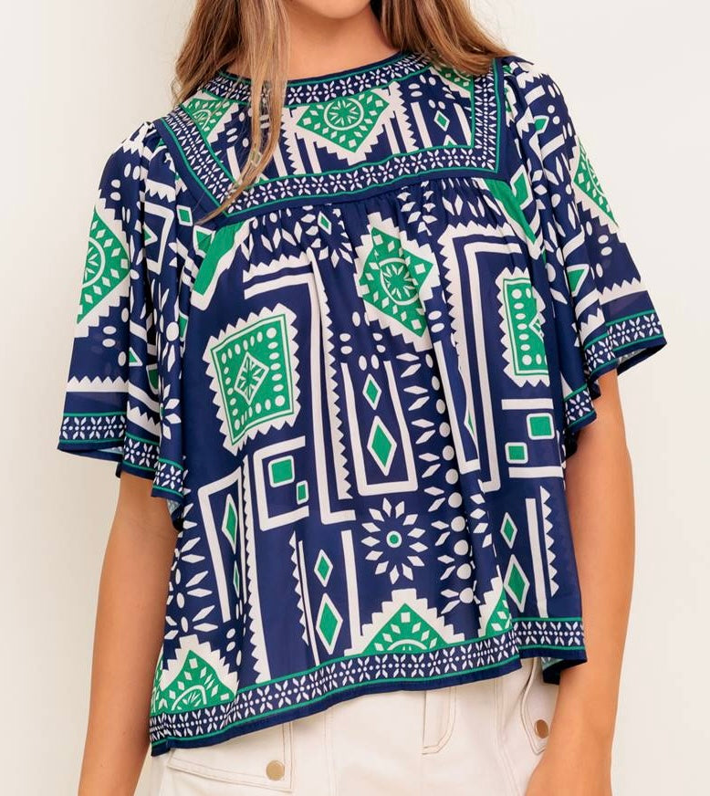 The Riviera Blouse