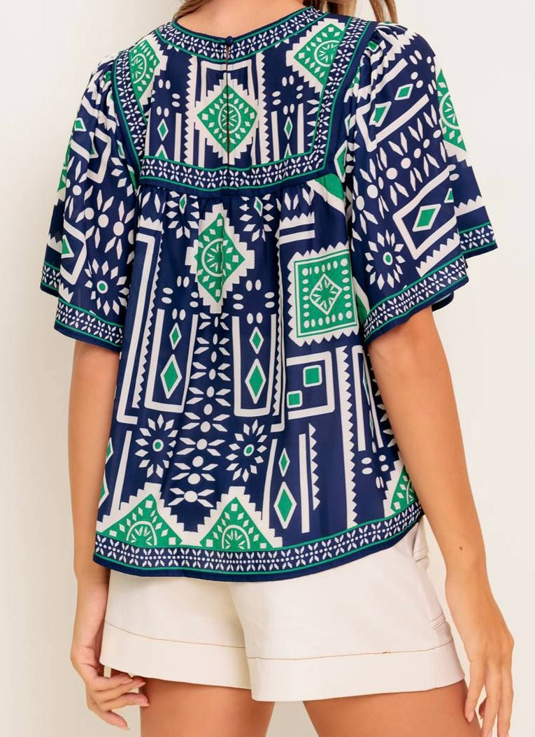 The Riviera Blouse