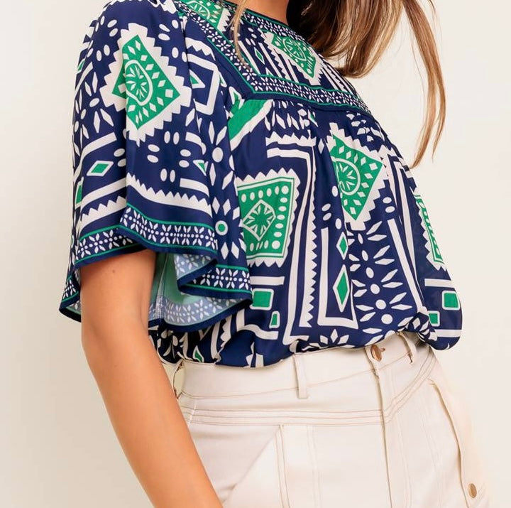 The Riviera Blouse