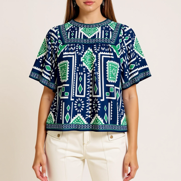 The Riviera Blouse