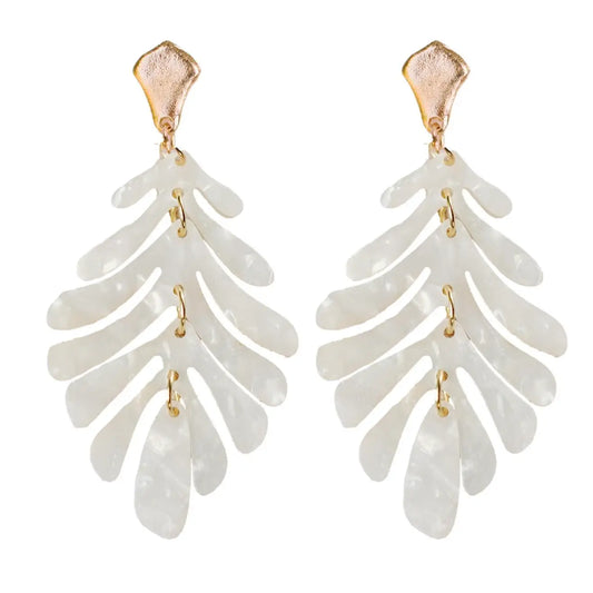 White Petite Palm Drops