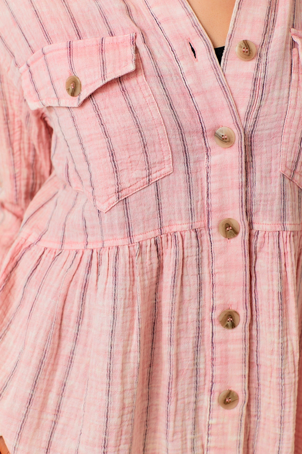 Dusty Rose Utility Jacket