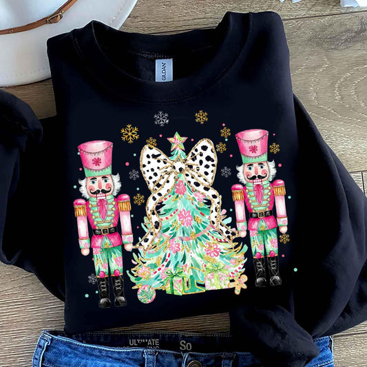 Nutcracker Pair Sweatshirt-Navy