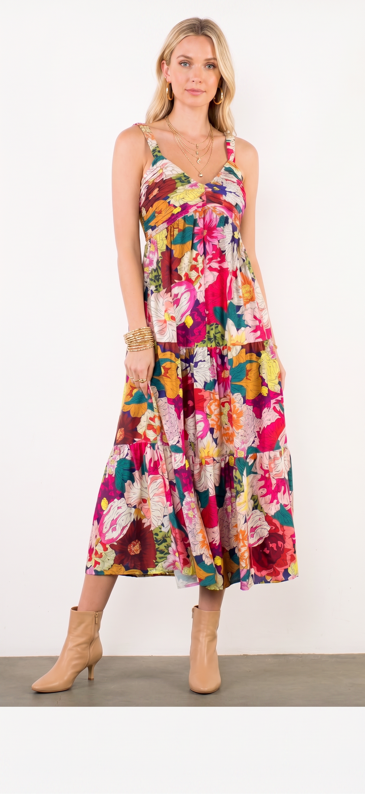 The Isla Tiered Maxi Dress